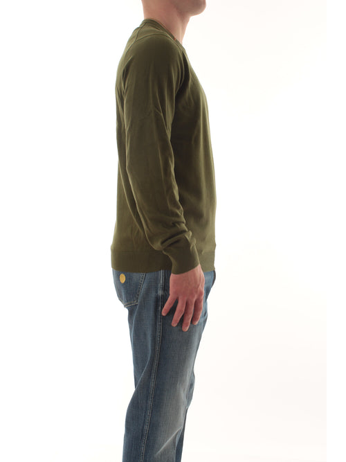 Sun 68 maglia basic da uomo verde