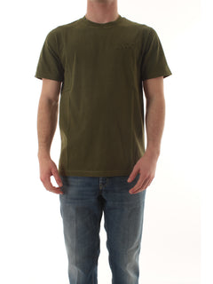Sun 68 T-shirt vintage broken da uomo verde