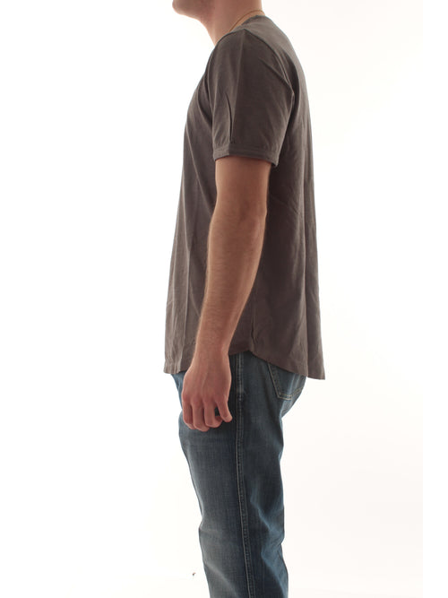 Sun 68 T-shirt jersey slub da uomo inchiostro