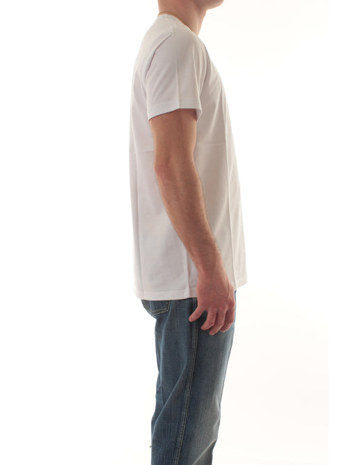 Sun 68 T-SHIRT JERSEY MERCERIZED da uomo bianco