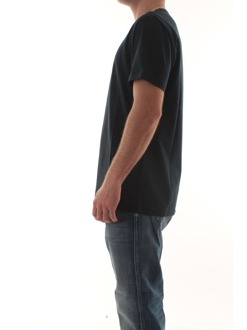 Sun 68 T-SHIRT JERSEY MERCERIZED da uomo navy blue