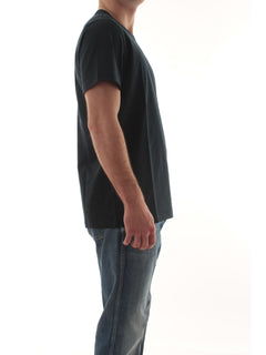 Sun 68 T-SHIRT JERSEY MERCERIZED da uomo navy blue