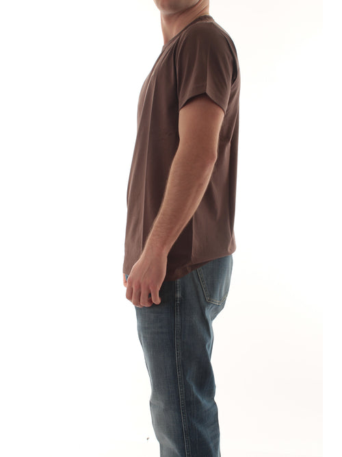 Sun 68 T-SHIRT JERSEY MERCERIZED da uomo marrone