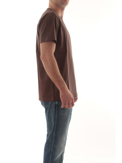 Sun 68 T-SHIRT JERSEY MERCERIZED da uomo marrone