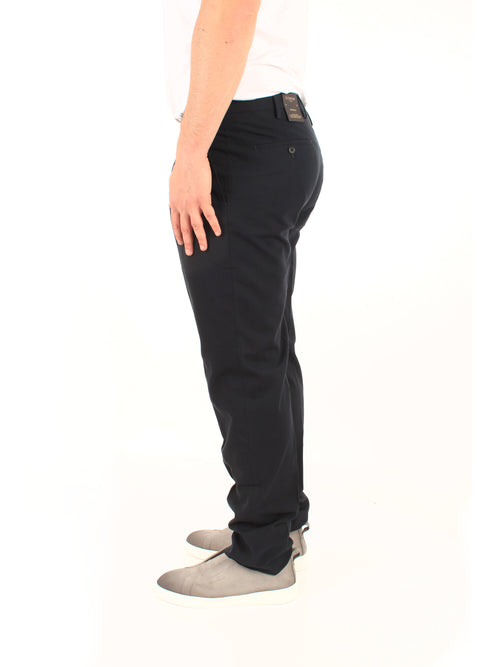 Incotex pantalone da uomo nero