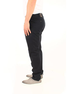 Incotex pantalone da uomo nero