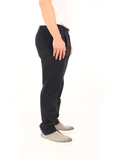 Incotex pantalone da uomo nero