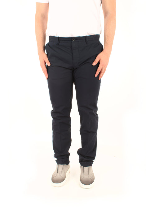 Incotex pantalone da uomo nero