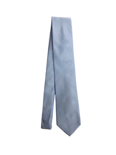 Rosi Collection cravatta da uomo in seta jacquard fondo celeste