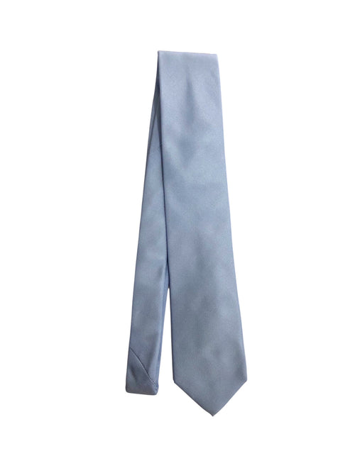 Rosi Collection cravatta da uomo in seta jacquard fondo celeste