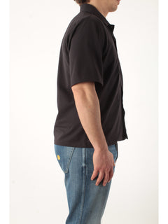 Herno camicia in seer-crease da uomo blu