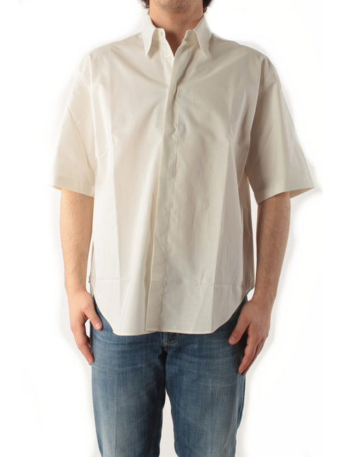 Herno camicia con tasca da uomo bianco