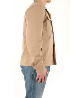 Herno giacca in cotton garbardine stretch da uomo sabbia