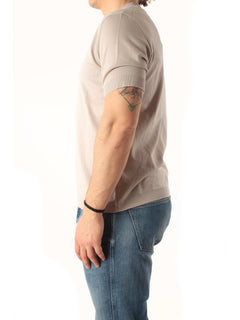 Herno T-shirt in jersey da uomo beige