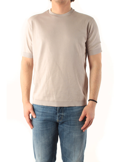 Herno T-shirt in jersey da uomo beige