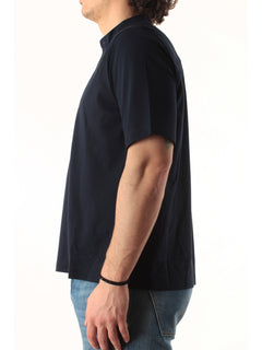 Herno polo in jersey crepe da uomo blu