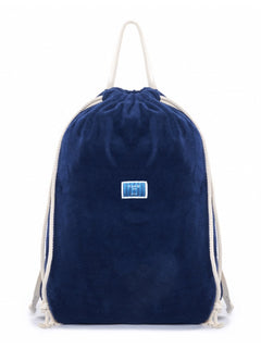 FEFÈ zaino mare in spugna da uomo blu