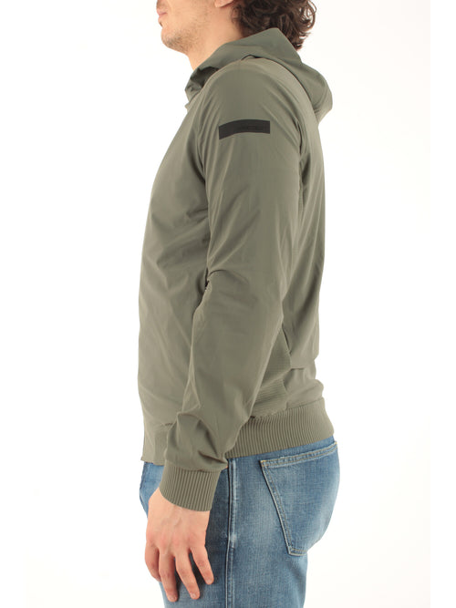 RRD- Roberto Ricci Designs soft touch hood zip da uomo fern green