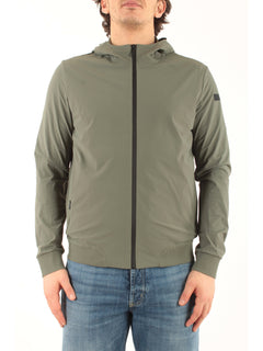 RRD- Roberto Ricci Designs soft touch hood zip da uomo fern green
