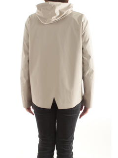 RRD Roberto Ricci Designs Giacca montecristo con cappuccio da donna white sand
