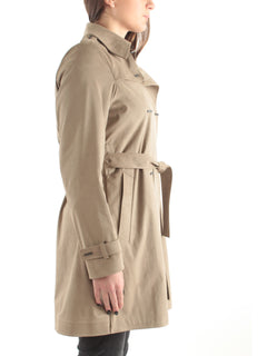 RRD Roberto Ricci Designs Trench doppiopetto con cintura da donna tabacco