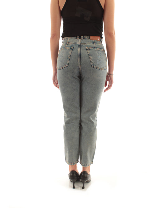 Patrizia Pepe jeans a sigaretta da donna light blue