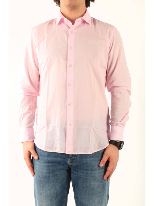 MC2 Saint barth camicia chemise in cotone uomo rosa