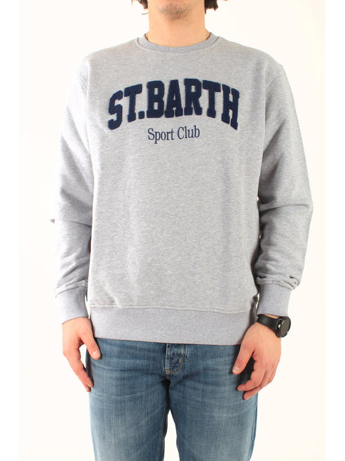 MC2 Saint barth felpa ponza da uomo grigio
