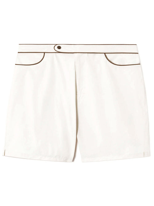 MC2 Saint barth costume mare Master Piping da uomo cream
