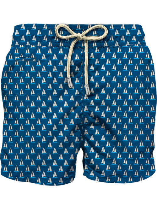 MC2 Saint barth costume classico elasticizzato da uomo blu