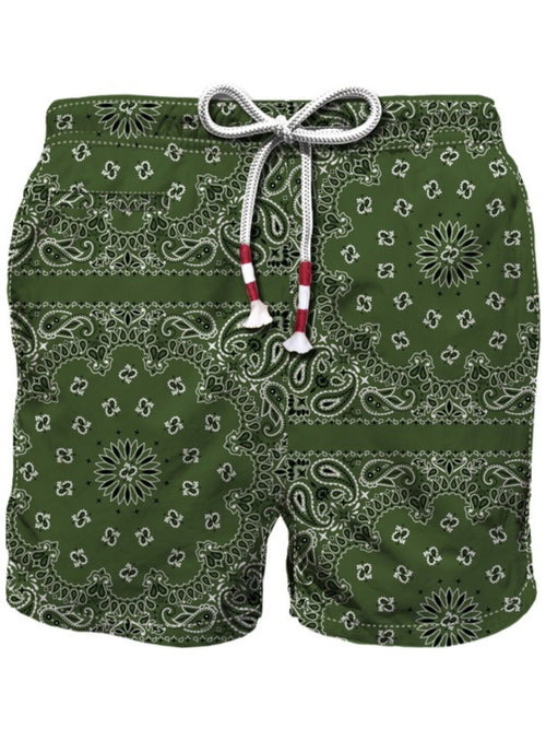 MC2 Saint barth costume mare Caprese da uomo verde