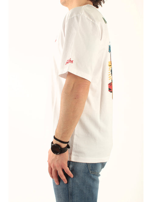MC2 Saint barth T-shirt OVERSIZE delmar da uomo bianca