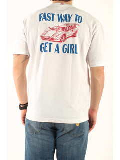 MC2 Saint barth T-shirt OVERSIZE delmar da uomo bianca