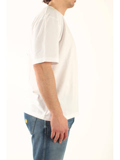 MC2 Saint barth T-shirt OVERSIZE delmar da uomo bianca