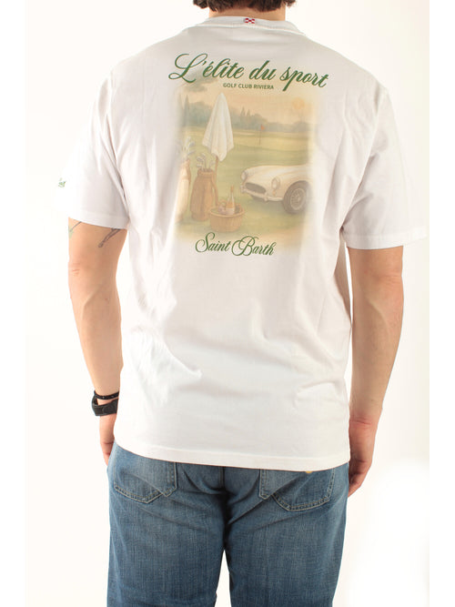 MC2 Saint barth T-shirt portland da uomo bianca