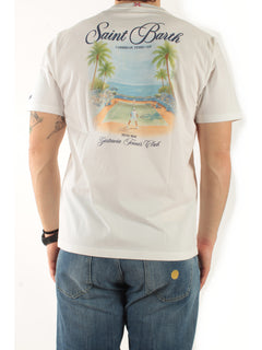 MC2 Saint barth T-shirt portland da uomo bianca