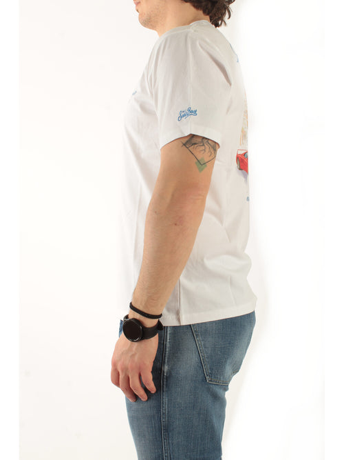 MC2 Saint barth T-shirt portland da uomo bianca