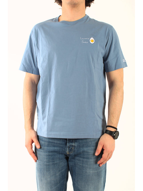 MC2 Saint barth T-shirt portofino da uomo azzurro