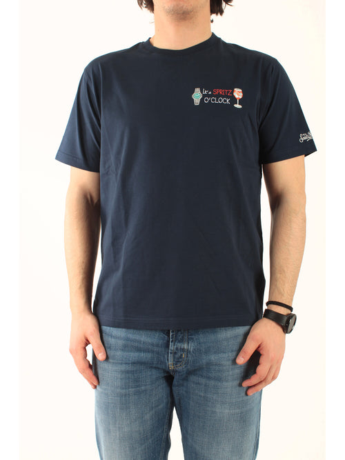 MC2 Saint barth T-shirt portofino da uomo blu