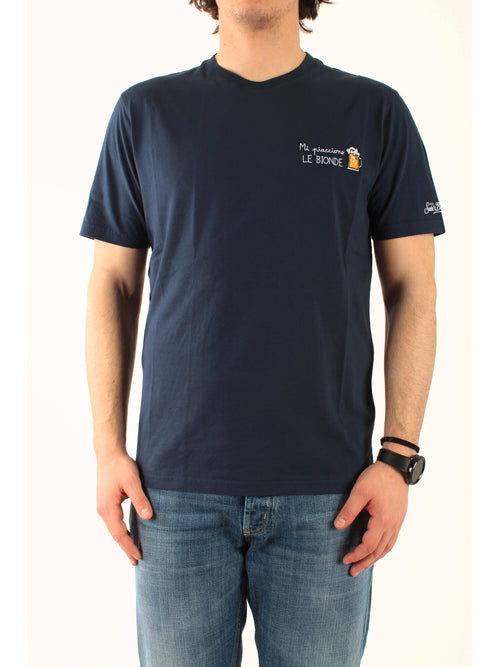MC2 Saint barth T-shirt portofino da uomo blu