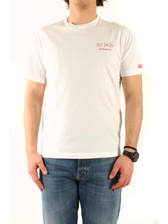 MC2 Saint barth T-shirt portofino da uomo bianca