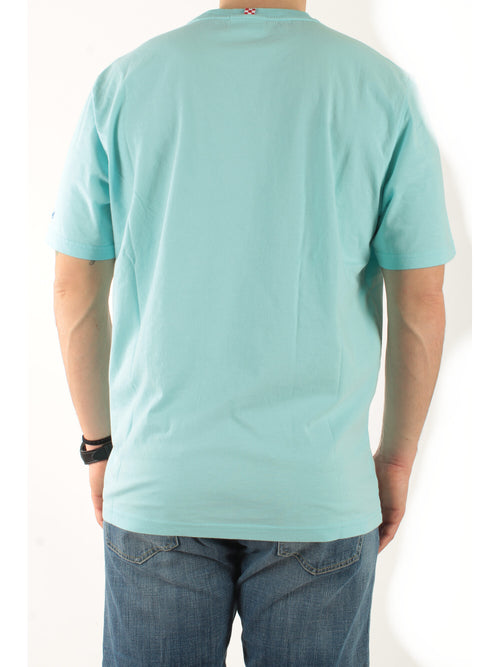 MC2 Saint barth T-shirt portofino da uomo verde acqua