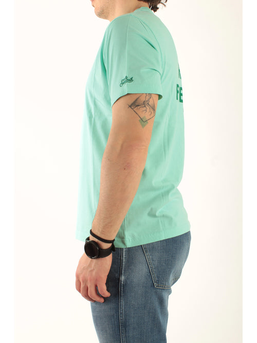 MC2 Saint barth T-shirt portland da uomo verde acqua