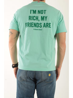 MC2 Saint barth T-shirt portland da uomo verde acqua