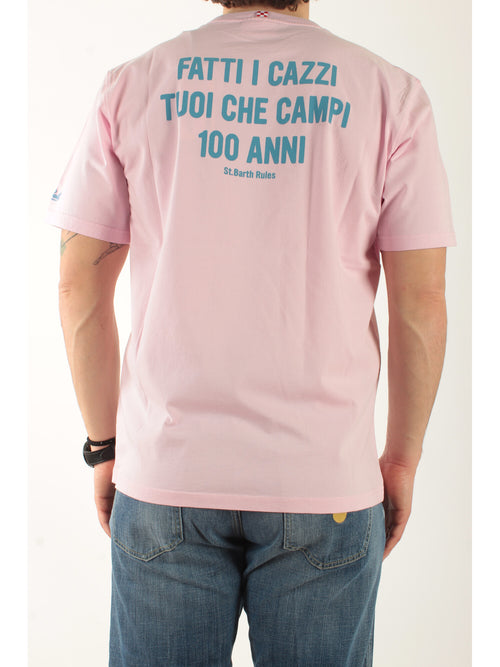 MC2 Saint barth T-shirt portland da uomo rosa