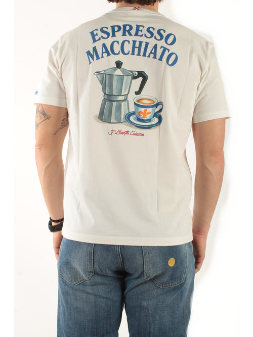 MC2 Saint barth T-shirt portland da uomo bianca