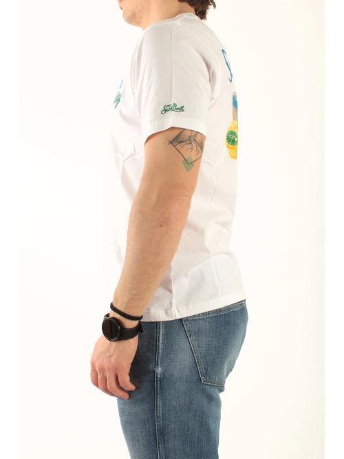 MC2 Saint barth T-shirt portland da uomo bianca