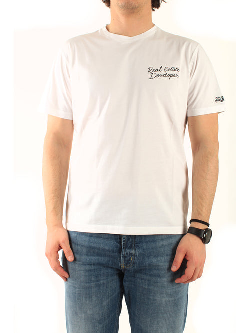 MC2 Saint barth T-shirt portland da uomo bianca