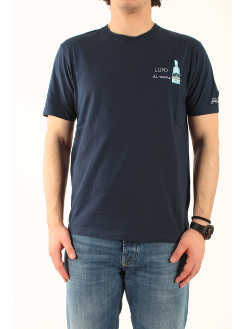 MC2 Saint barth T-shirt portofino da uomo blu