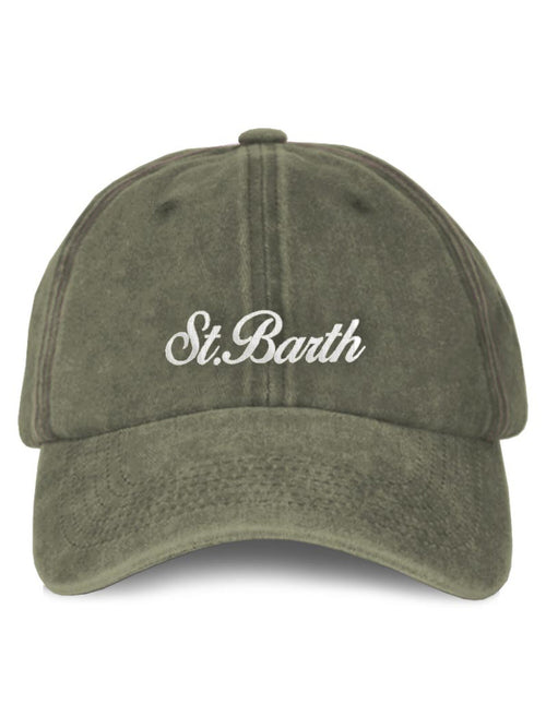 MC2 Saint barth cappellino DAVIS con visiera da uomo verde